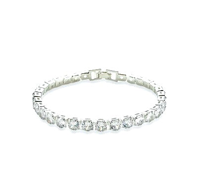 Eternity Glow Silver Bracelet